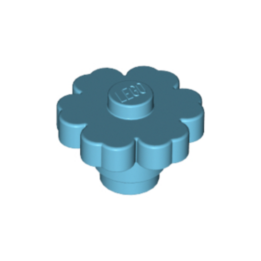 Plant Flower 2 x 2 Rounded - Solid Stud - 98262