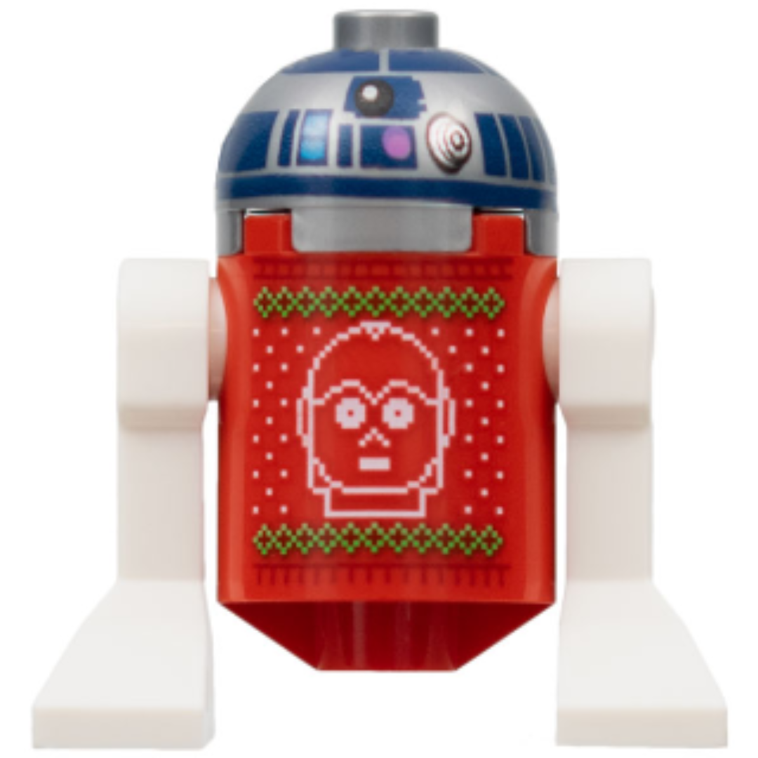 R2-D2 con un suéter navideño - SW1241
