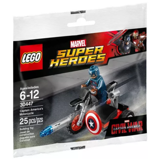 Captain America's Motorcycle polybag - 30447-1